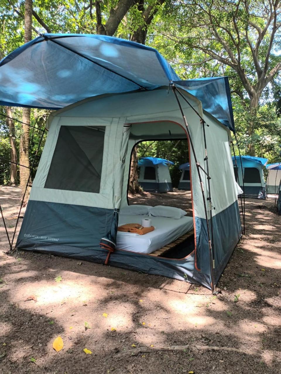 Happy Camping Arrecifes Dentro Del Parque Nacional Natural Tayrona El Coquito Bagian luar foto